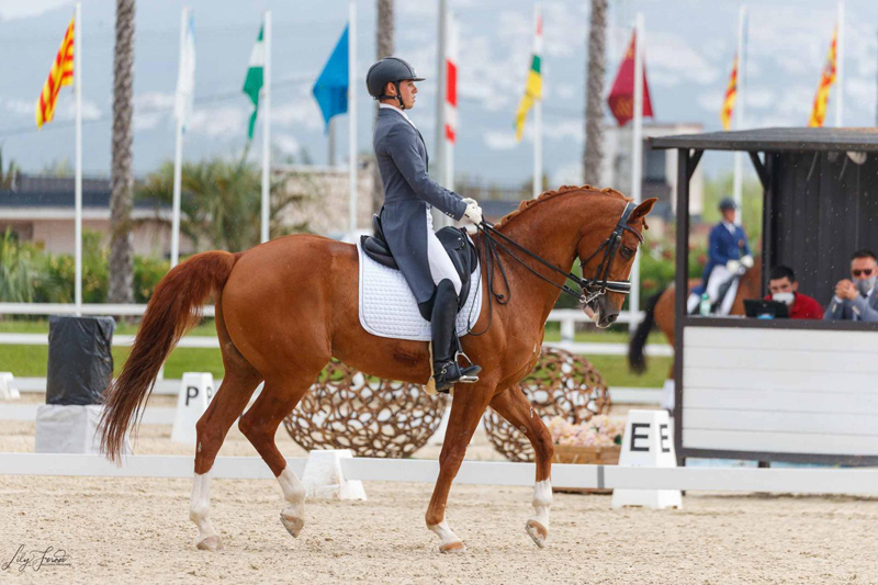Natalia Quintana Plagaro Campeona de España de Doma Adaptada 2021
